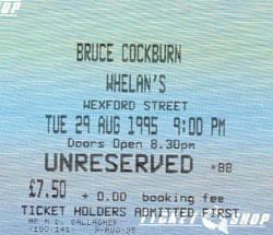 Dublin ticket
