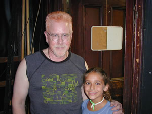 Bruce with Rich's daughter