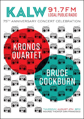 KALW.org 75th anniversary poster