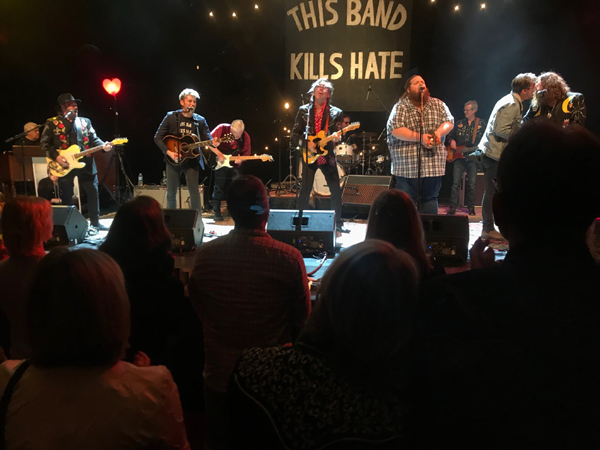 Blackie & the Rodeo Kings with Bruce Cockburn, Sam Palladio, Matt Anderson - NAC - Ottawa, Ontario - November 4, 2017 - photo - prodbillybob