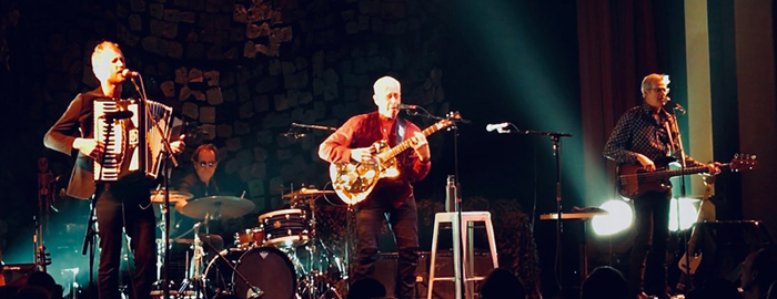 Bruce Cockburn & band  - November 19, 2017 -  photo Zeke Costo