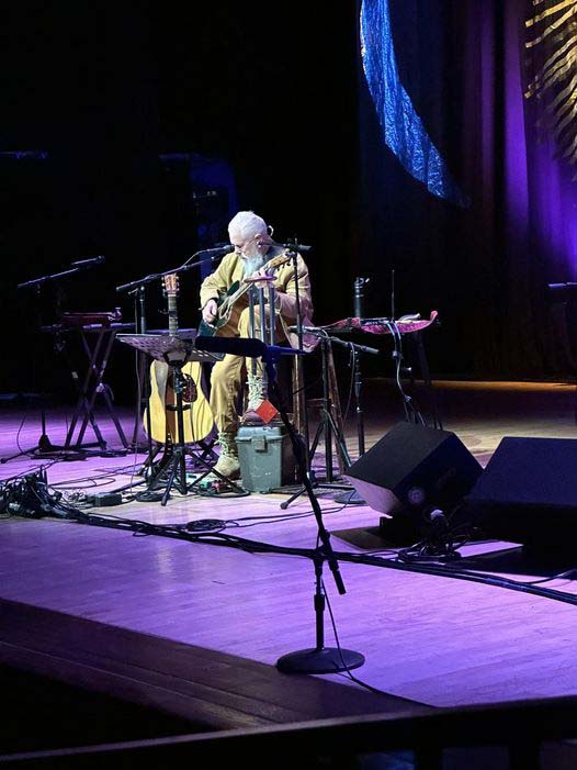 Bruce Cockburn 9 November 2024 Scottish Rite Auditorium NJ photo Douglas MacGray