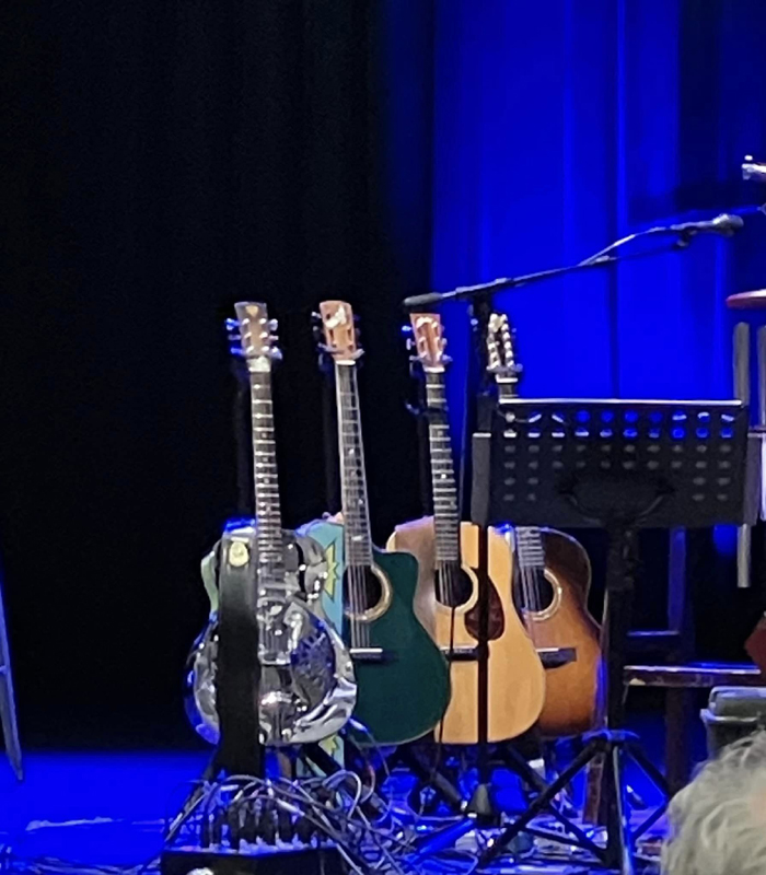 Bruce Cockburn 27 April 2024 Prescott AZ photo Joanie Clingan