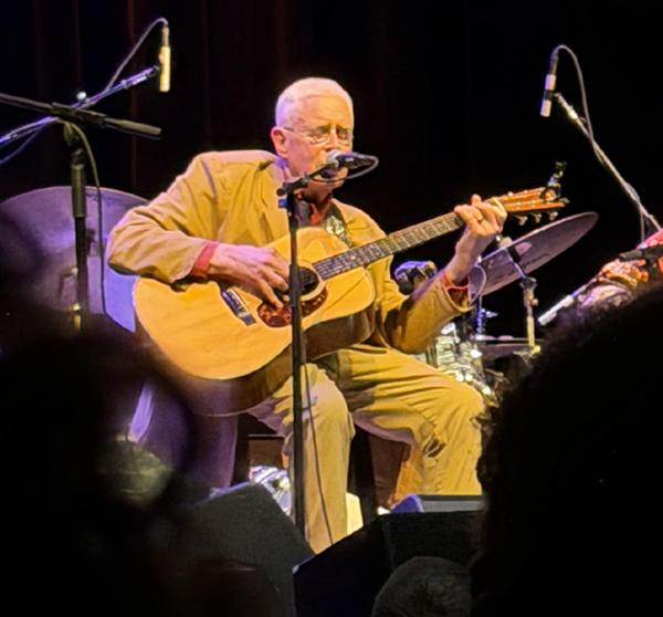 Bruce Cockburn San Francisco 5 December 2025 photo Isabella Macfarlane