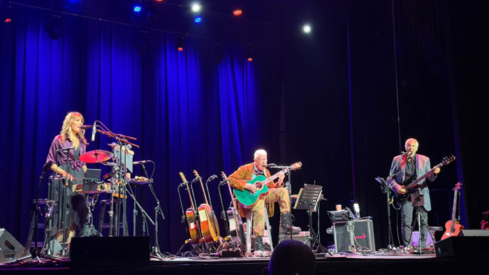 Inger Nova-Bruce Cockburn-Jeff Pevar - 23October 2026 - Medford MA - photo Grey Ray Dunnett