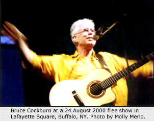 Cockburn in 2000. Photo by Molly Merlo.