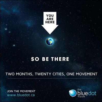 David Suzuki's Blue Dot tour