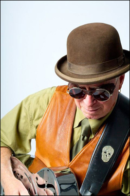 Bruce Cockburn at Acoustic Guitar Magazine studio