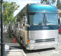 Bruce's touring bus