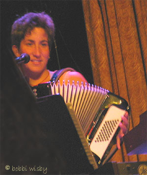 Julie Wolf -accordian- Mystic Theater