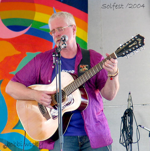 Bruce Cockburn at Solfest - photo: bobbi wisby