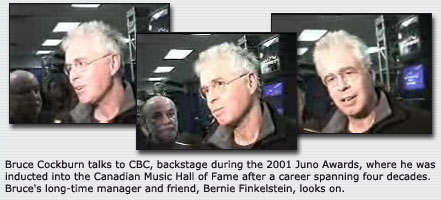 Backstage with CBC