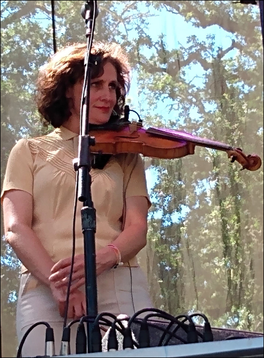 Jenny Scheinman - 26 June 2022 - Kate Wolf Music Festival - Laytonville, CA -  photo bobbi wisby