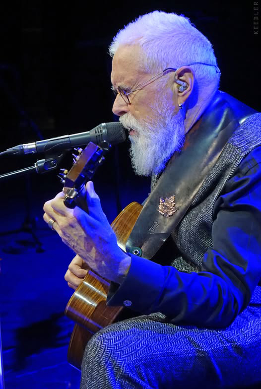 Bruce Cockburn 15 March 2025 Kelowna BC - photo Daniel Keebler