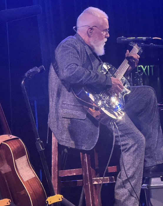 Bruce Cockburn 1 March 2025 Sacramento photo Jimmy Earll