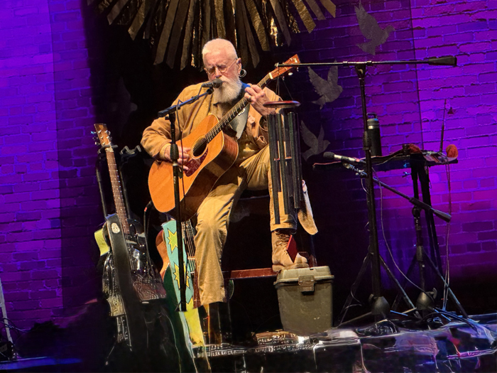 Bruce Cockburn 28 April 2025 Spokane photo Boom Baker