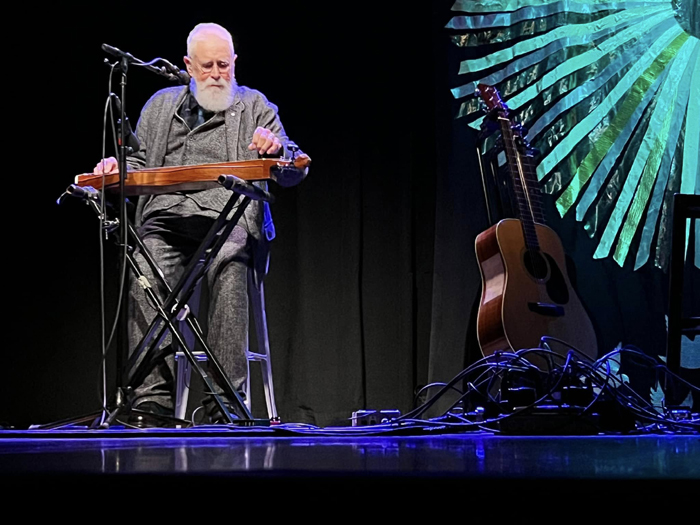 Bruce Cockburn 6 March 2025 Portland OR photo Lisa Morrison