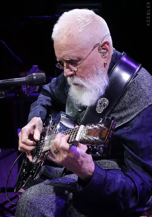Bruce Cockburn 6 March 2025 Portland OR  soundcheck - photo Daniel Keebler