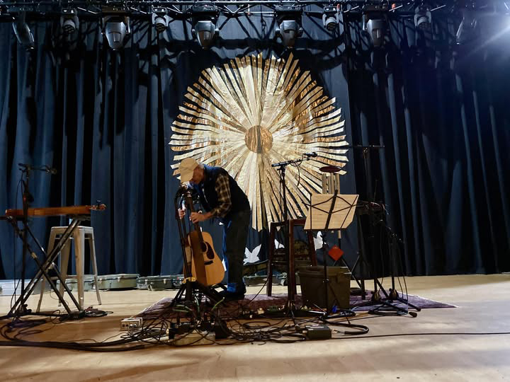 Russ Cole 6 March 2025 Portland OR  soundcheck - photo Daniel Keebler