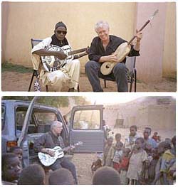Images of Bruce Cockburn in Mali