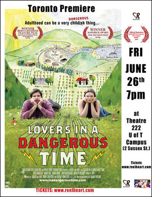 Lovers In A Dangerous Time -the movie poster