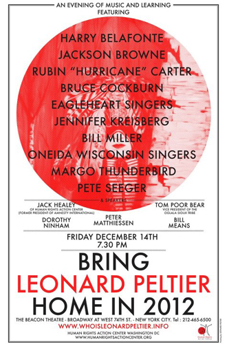 Bring Leonard Peltier Home in 2012 poster