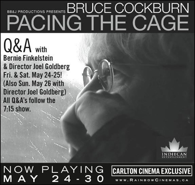 Pacing the Cage Now Playing Poster
