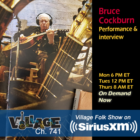 Bruce Cockburn - Sirius FM